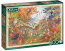 legpuzzel Autumn Hedgerow 500 stukjes