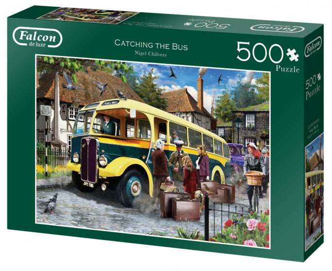 Puzzel 500 stukjes Falcon - Catching the Bus