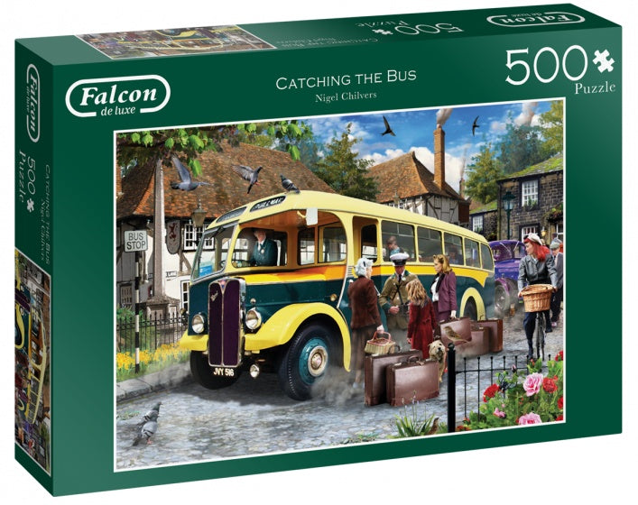 Puzzel 500 stukjes Falcon - Catching the Bus