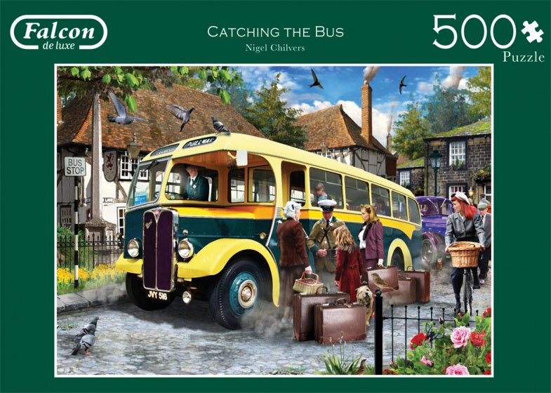 Puzzel 500 stukjes Falcon - Catching the Bus