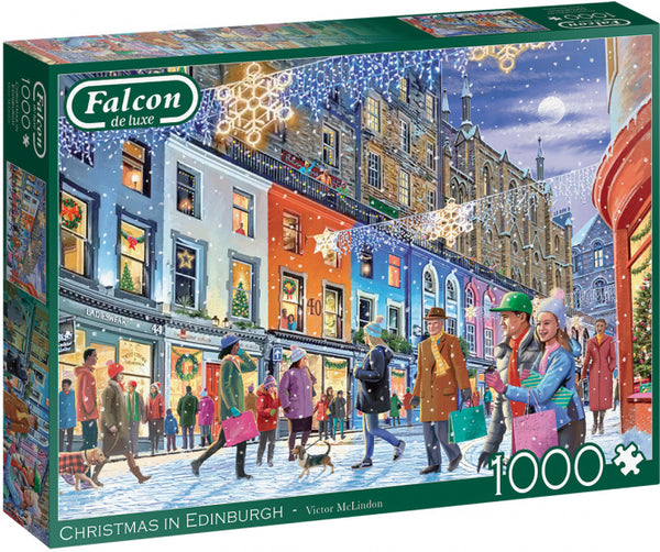 legpuzzel Christmas in Edinburgh 1000 stukjes
