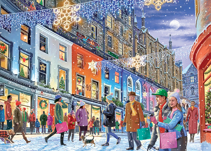 legpuzzel Christmas in Edinburgh 1000 stukjes