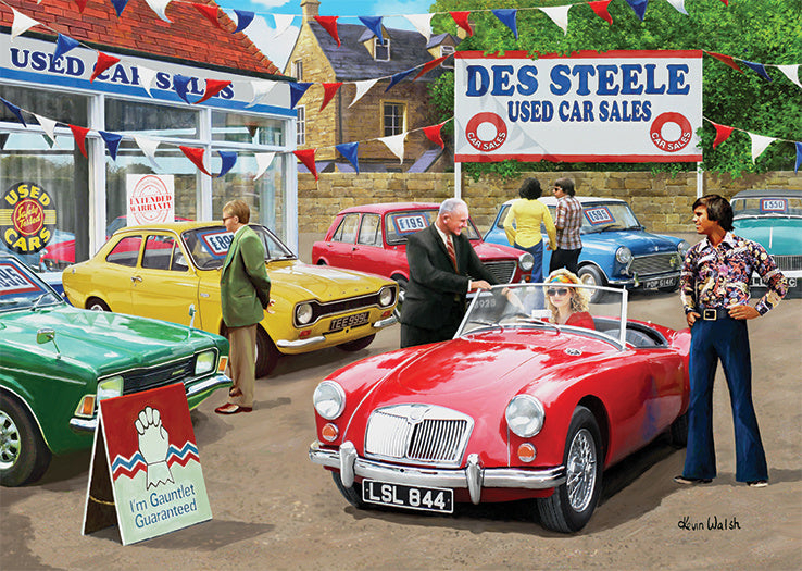 legpuzzel Closing the Deal karton groen 500 stukjes