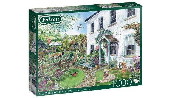 legpuzzel Cottage with a View 68 x 50 cm 1000 stukjes
