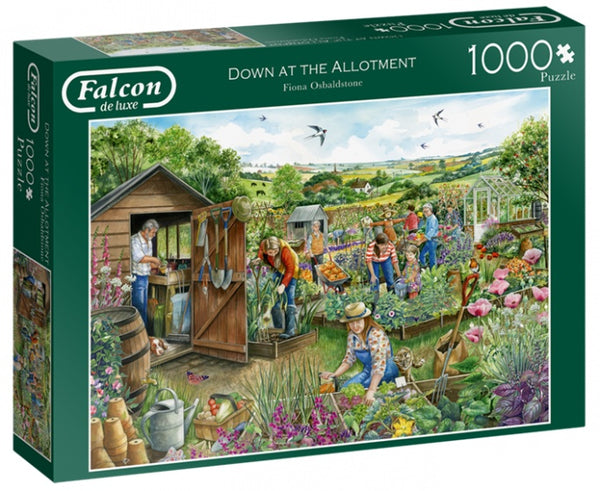 legpuzzel Down at the Allotment 1000 stukjes