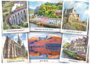 legpuzzel Greetings from Scotland 68 x 50 cm 1000 stukjes