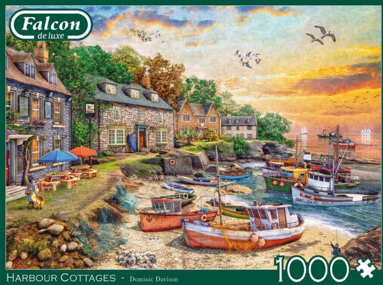 legpuzzel Harbour Cottages 1000 stukjes