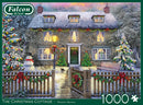legpuzzel The Christmas Cottage 1000 stukjes