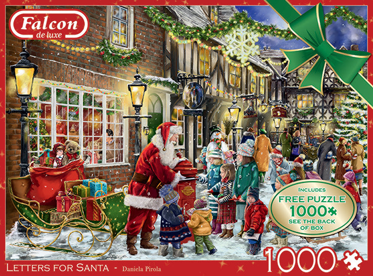 legpuzzel Letters for Santa karton 2 x 1000 stukjes