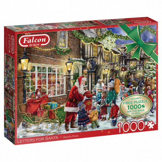 legpuzzel Letters for Santa karton 2 x 1000 stukjes