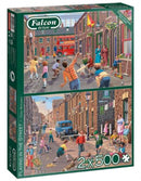 legpuzzel Playing in the Street 2x 500 stukjes