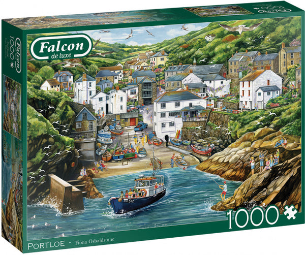 legpuzzel Portloe karton groen 1000 stukjes