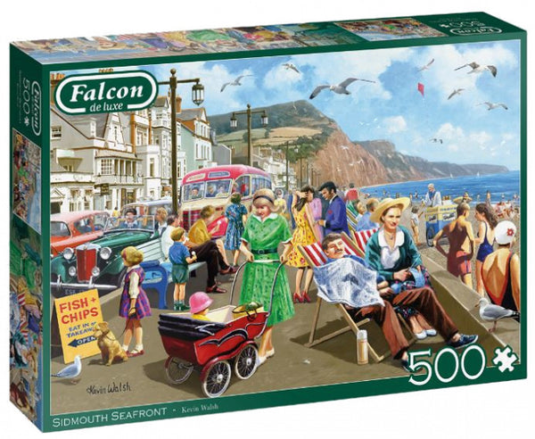 legpuzzel Sidmouth Seafront 500 stukjes