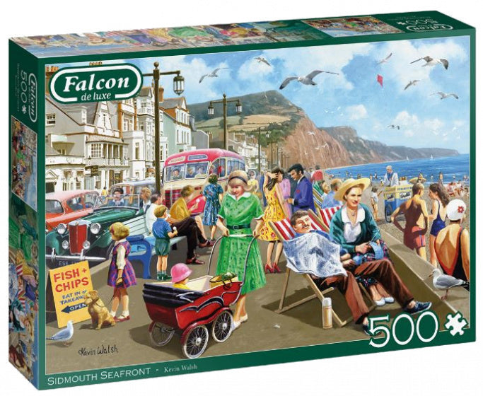 legpuzzel Sidmouth Seafront 500 stukjes