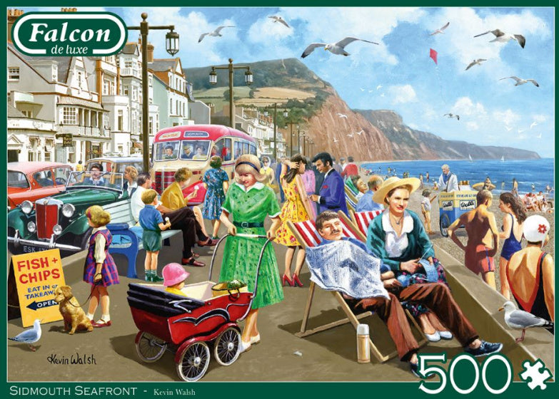 legpuzzel Sidmouth Seafront 500 stukjes