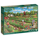 legpuzzel Strawberry Picking 68 x 50 karton 1000 stukjes