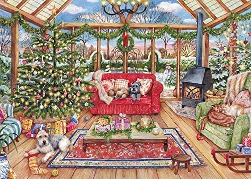 legpuzzel The Christmas Conservatory 1000 stukjes