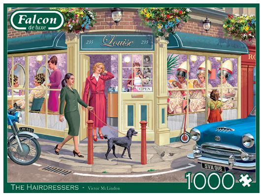 legpuzzel The Hairdressers 68 x 50 cm karton 1000 stukjes