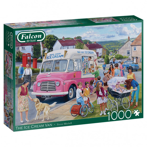 legpuzzel The Ice Cream Van 68 x 50 karton 1000 stukjes