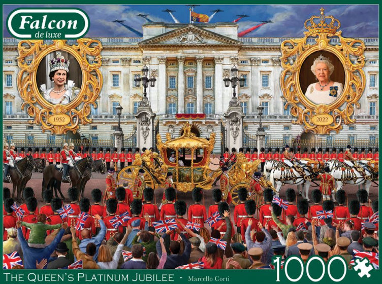 legpuzzel The Queen's Platinum Jubilee 1000 stukjes