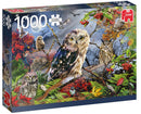 legpuzzel Uilen In Het Maanlicht 1000 stukjes