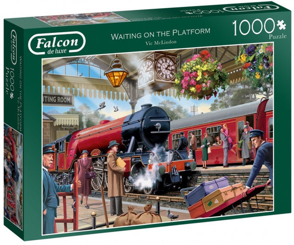 legpuzzel Waiting on the Platform 1000 stukjes