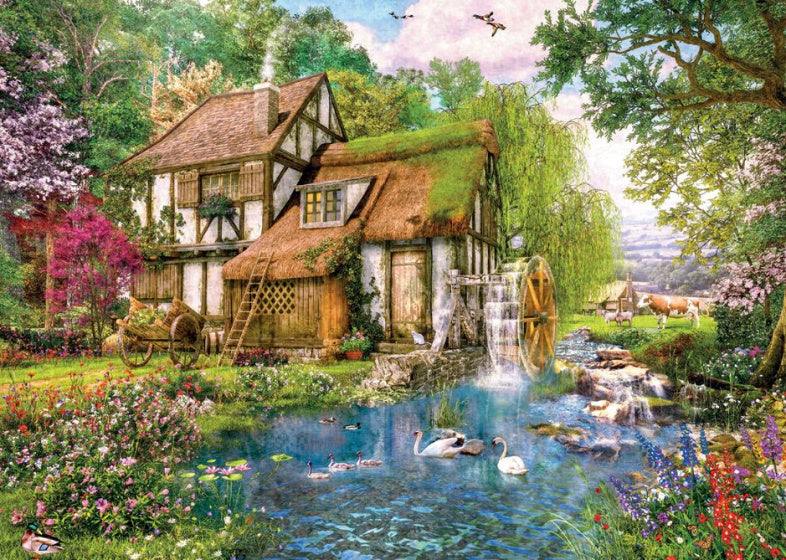 legpuzzel Watermill Cottage 1000 stukjes