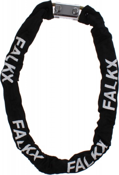 Kettingslot met nylon hoes 1200 x 10 mm zwart