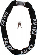 Kettingslot met nylon hoes 1200 x 10 mm zwart