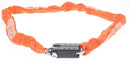 Kettingslot met nylon hoes 1200 x 5,5 mm oranje
