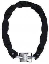 Kettingslot met nylon hoes 1200 x 8 mm zwart