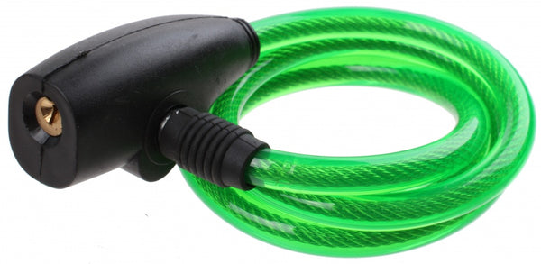 krulkabelslot met houder 1000 x 10 mm groen