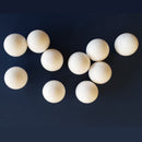 tafelvoetbalballen wit 10 stuks