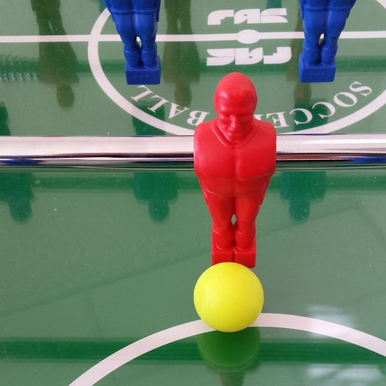 tafelvoetbalballen wit/geel/oranje 10 stuks