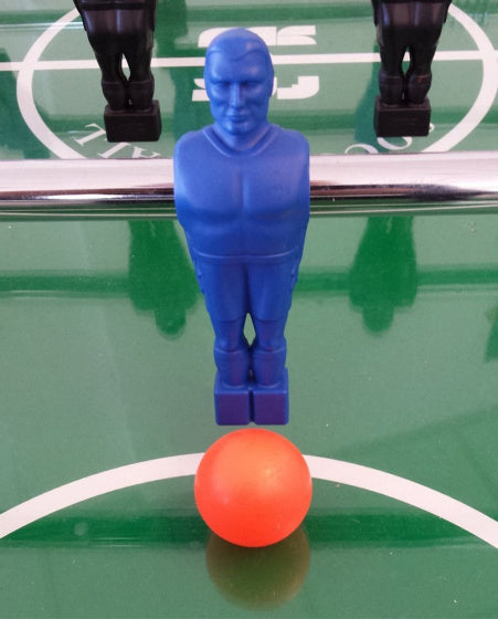 tafelvoetbalballen wit/geel/oranje 10 stuks