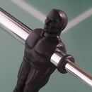 voetbaltafel San Siro 114,5 x 70 cm staal/hout zwart/rood