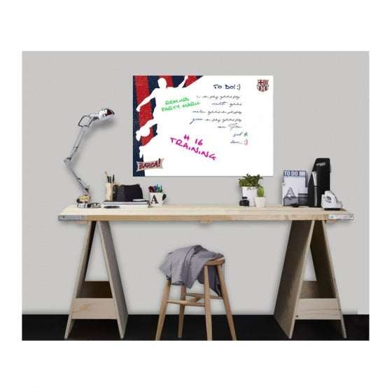 whiteboard muursticker liggend 50 x 70 cm