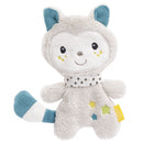 Aiko & Yuki knisperknuffel kitten 17 cm grijs