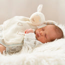 knuffeldoekje schaap crème 25 cm