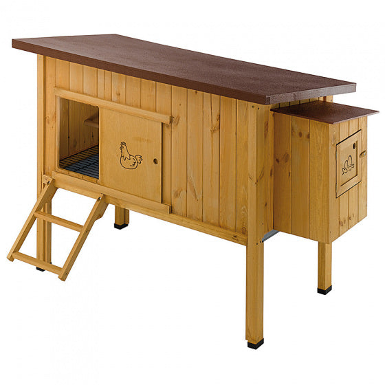 FERPLAST KIPPENHOK HEN HOUSE 30 BRUIN 162X100X110 CM