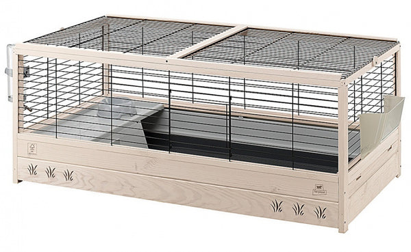 FERPLAST CAVIA / KONIJNENKOOI ARENA ZWART 125X64,5X51 CM