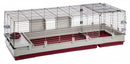 FERPLAST KONIJNENKOOI KROLIK 160 WIT / BORDEAUX 162X60X50 CM