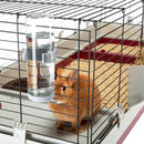 FERPLAST KONIJNENKOOI KROLIK 160 WIT / BORDEAUX 162X60X50 CM