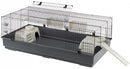 FERPLAST KONIJNENKOOI RABBIT 140 GRIJS/ZWART 140X71X51 CM