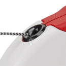 FERPLAST HONDENRIEM ROLLIJN AMIGO KOORD LONG GRIJS 7 MTR