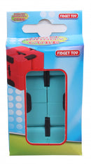 fidgetcube junior 4 x 4 cm blauw