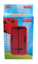 fidgetcube junior 4 x 4 cm rood