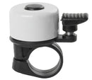 Fietsbel Mini Aluminium Wit