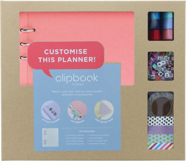 knutselset Clipbook Creativ Kit junior roze 4-delig
