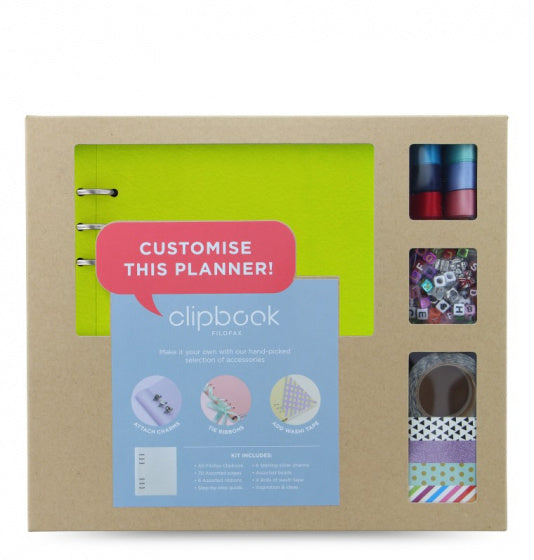 notitieblok Creative Kit A5 papier/kunstleer groen